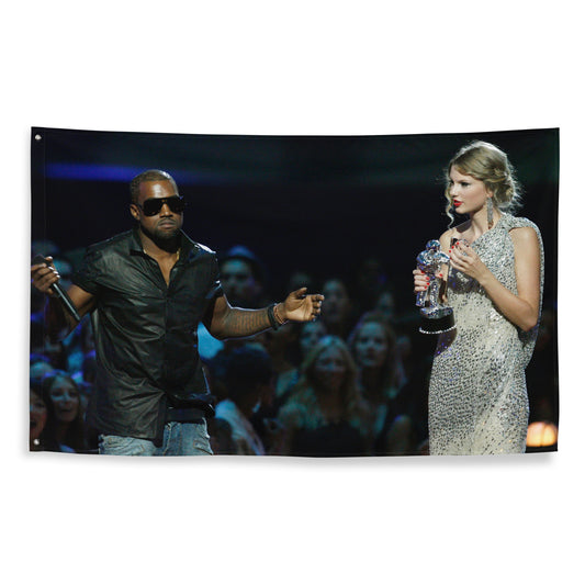 Kanye and Taylor Swift Flag